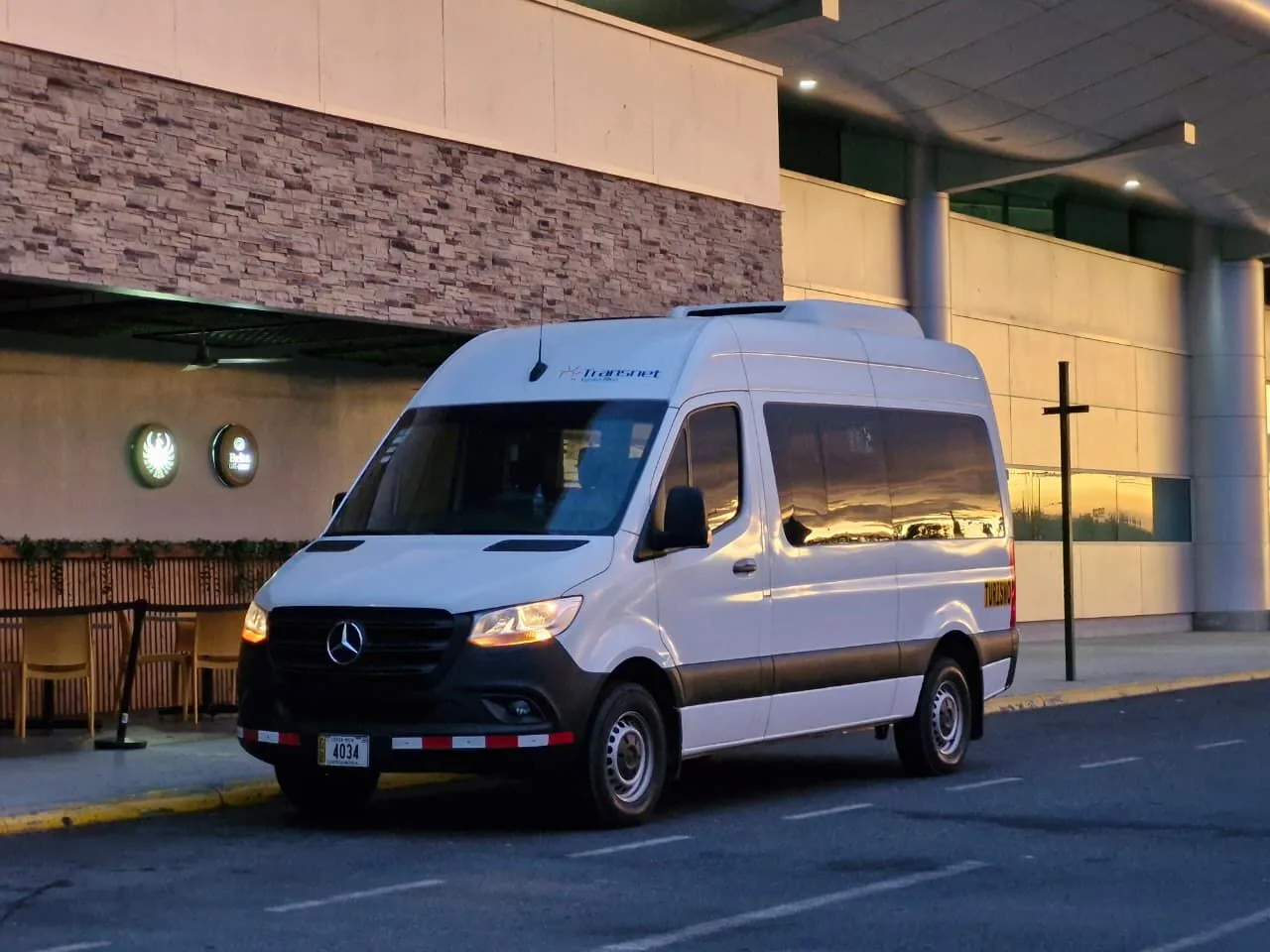 Mercedes-Benz Sprinter private shuttle van for 10 passengers in Guanacaste Costa Rica